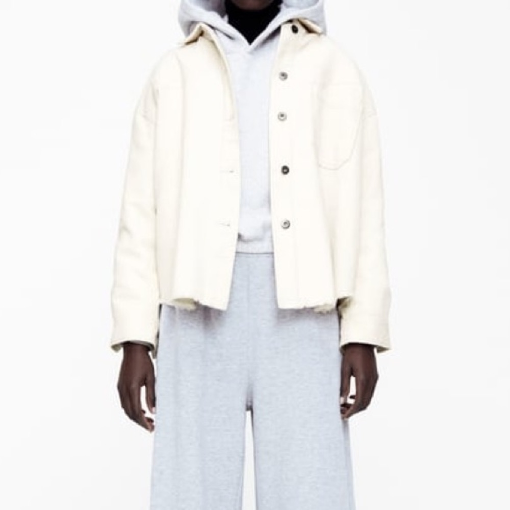 Zara Corduroy Shirt Jacket